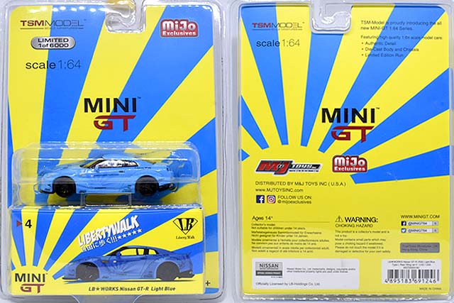 TSM MODEL MINI-GT MiJo Exclusive LB☆WORKS NISSAN GT-R R35 Type1のレビュー